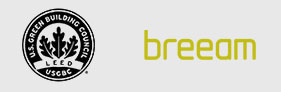 the image shows the logo of breeam